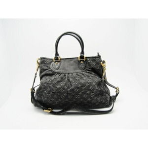Louis Vuitton Black cabby GM Bag Monogram Denim Neo